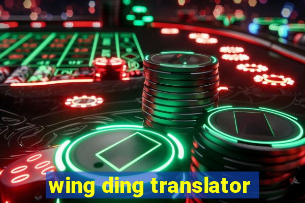 wing ding translator